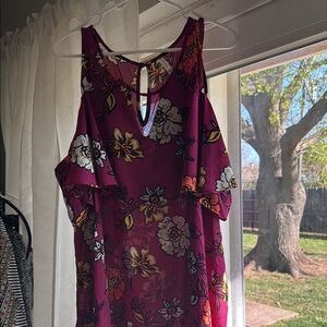 Floral Sleeveless Top